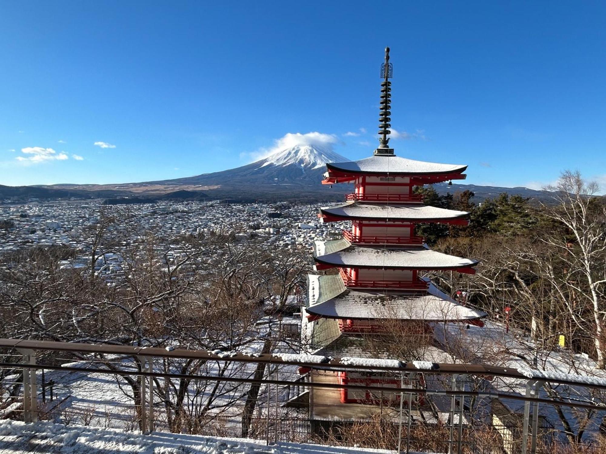 Guest House Fuji No Yado Akebono Building A - Vacation Stay 74316V Фудзі-Йосіда Екстер'єр фото